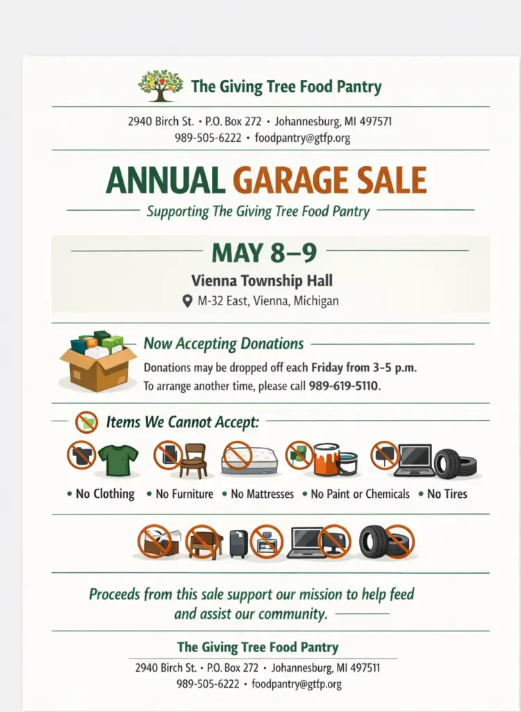 2026 Garage Sale